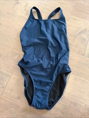 NWT Women’s Navy One-Piece Swimsuit - Classic Fit